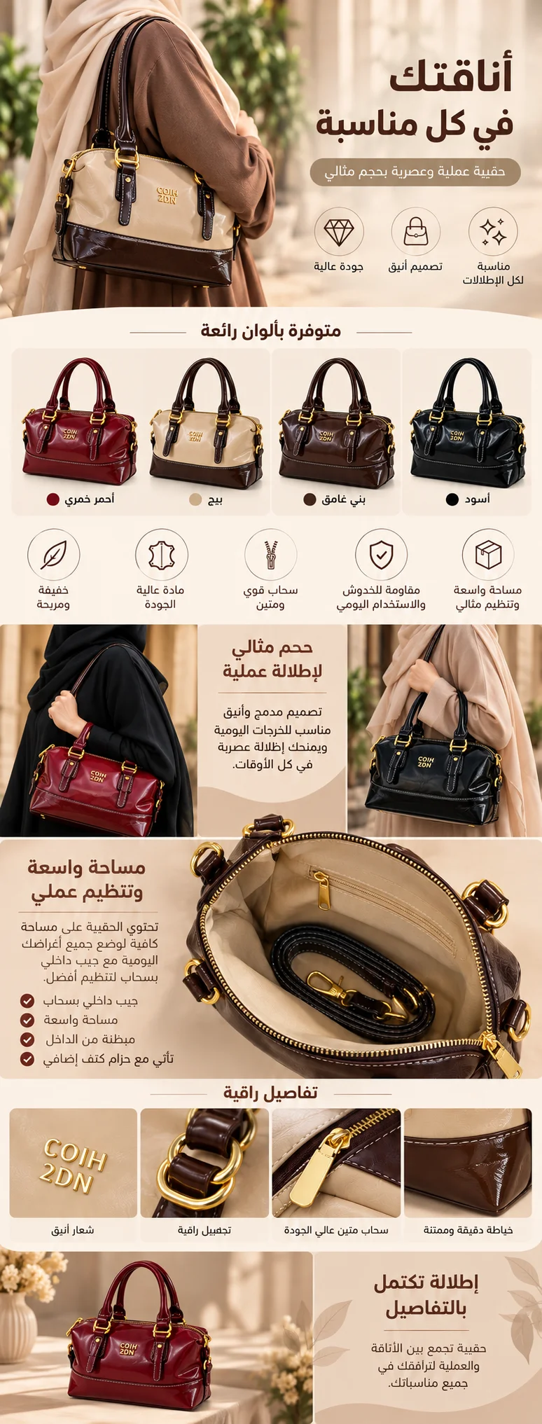 حقيبة COHI 2ND CLASSY